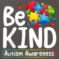 Autism Be Kind Be Kind Autism Awareness Cotton Canvas Backpack