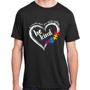 Autism Be Kind Blue Be Kind Autism Awareness Adult ChromaSoft Performance T-Shirt