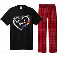 Autism Be Kind Blue Be Kind Autism Awareness Pajama Set