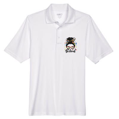 Autism Be Kind Autism Awareness For Autism Mom Men's Origin Performance Pique Polo