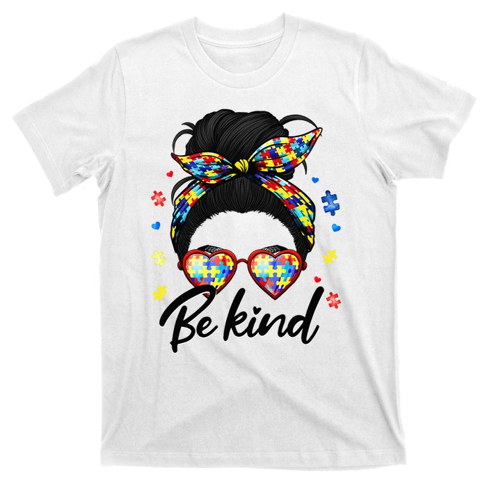 Autism Be Kind Autism Awareness For Autism Mom T-Shirt