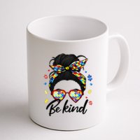 Autism Be Kind Autism Awareness For Autism Mom Coffee Mug