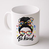 Autism Be Kind Autism Awareness For Autism Mom Coffee Mug