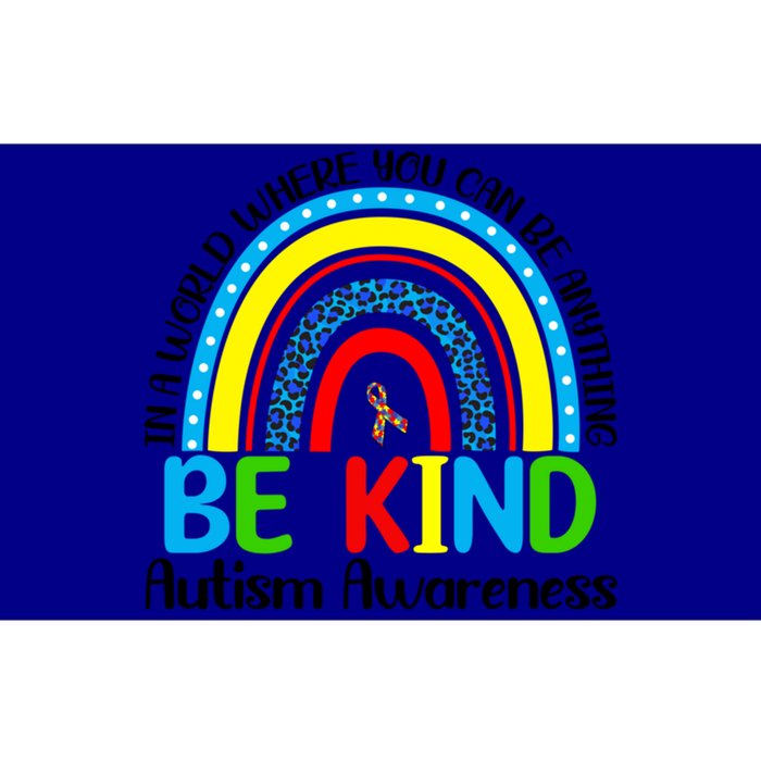 Autism Be Kind Rainbow Kindness Autism Awareness Month Gift Bumper Sticker