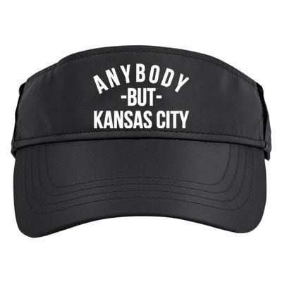 Anybody But Kansas City Adult Drive Performance Visor