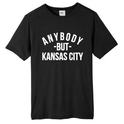 Anybody But Kansas City Tall Fusion ChromaSoft Performance T-Shirt