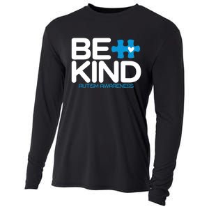 Autism Be Kind Be Kind Autism Awareness Cooling Performance Long Sleeve Crew