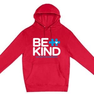 Autism Be Kind Be Kind Autism Awareness Premium Pullover Hoodie