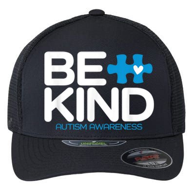 Autism Be Kind Shirt Wo m.e.n K.i.d.s Be Kind Autism Awareness Flexfit Unipanel Trucker Cap