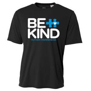 Autism Be Kind Shirt Wo m.e.n K.i.d.s Be Kind Autism Awareness Cooling Performance Crew T-Shirt