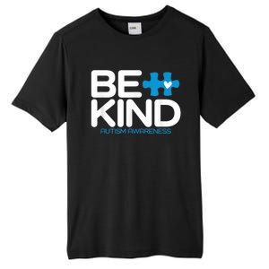 Autism Be Kind Shirt Wo m.e.n K.i.d.s Be Kind Autism Awareness Tall Fusion ChromaSoft Performance T-Shirt