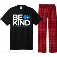 Autism Be Kind Shirt Wo m.e.n K.i.d.s Be Kind Autism Awareness Pajama Set