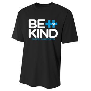 Autism Be Kind Shirt Wo m.e.n K.i.d.s Be Kind Autism Awareness Performance Sprint T-Shirt