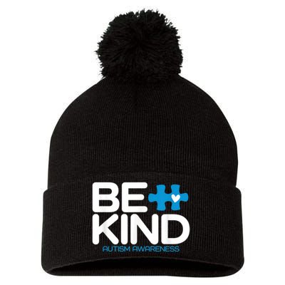 Autism Be Kind Shirt Wo m.e.n K.i.d.s Be Kind Autism Awareness Pom Pom 12in Knit Beanie