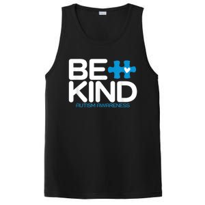 Autism Be Kind Shirt Wo m.e.n K.i.d.s Be Kind Autism Awareness PosiCharge Competitor Tank