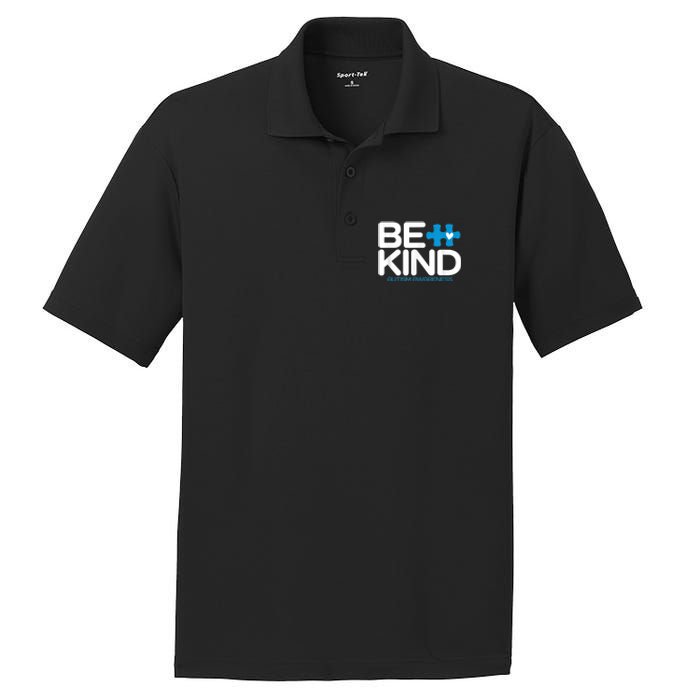 Autism Be Kind Shirt Wo m.e.n K.i.d.s Be Kind Autism Awareness PosiCharge RacerMesh Polo