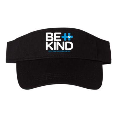 Autism Be Kind Shirt Wo m.e.n K.i.d.s Be Kind Autism Awareness Valucap Bio-Washed Visor