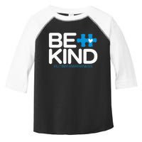 Autism Be Kind  Be Kind Autism Awareness Toddler Fine Jersey T-Shirt