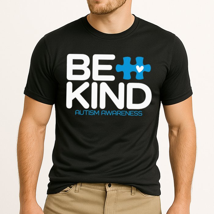 Autism Be Kind  Be Kind Autism Awareness Cooling Performance Crew T-Shirt