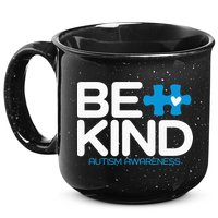 Autism Be Kind  Be Kind Autism Awareness 15oz Campfire Ceramic Mug