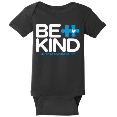 Autism Be Kind  Be Kind Autism Awareness Baby Bodysuit