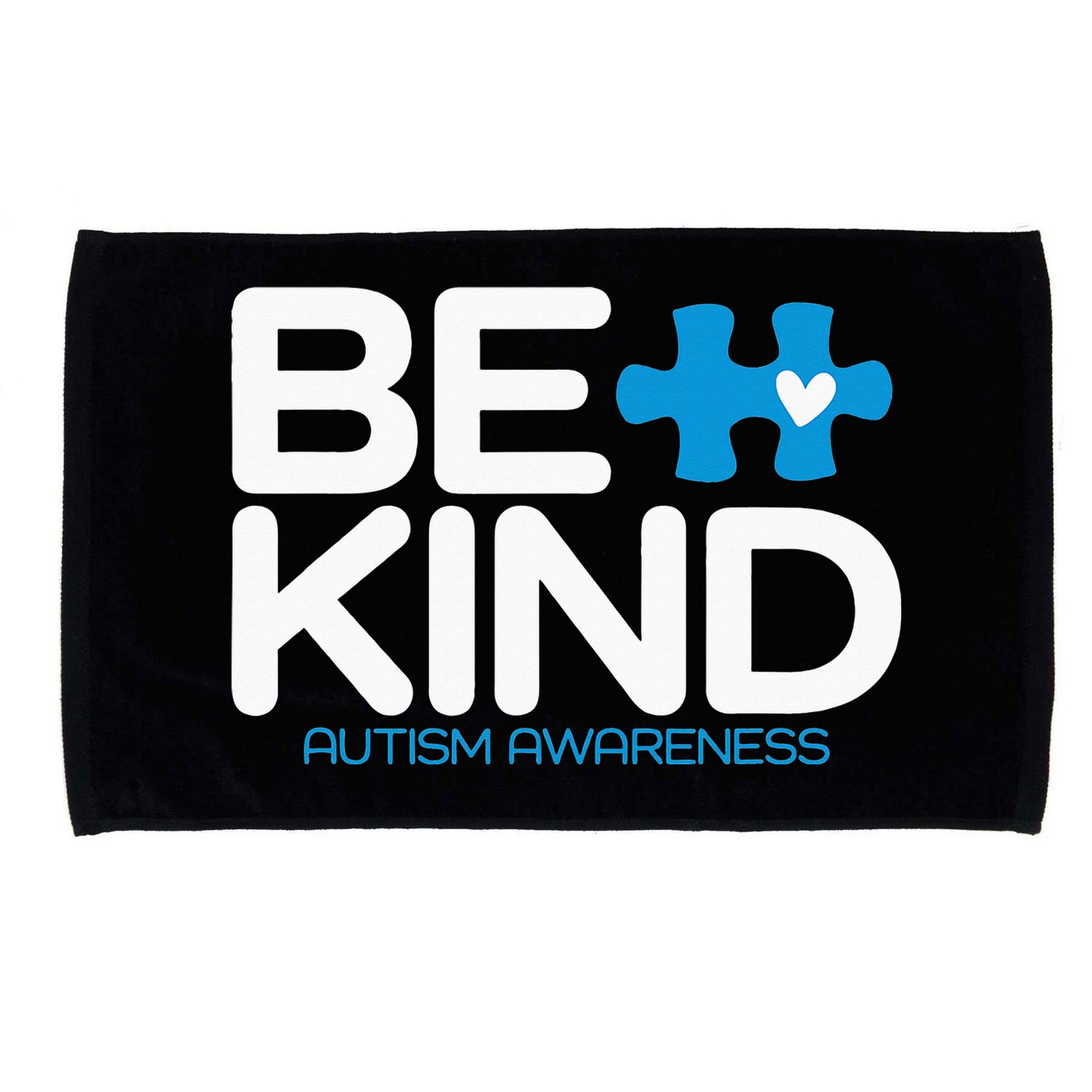 Autism Be Kind  Be Kind Autism Awareness Microfiber Hand Towel