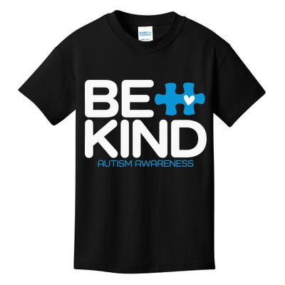 Autism Be Kind  Be Kind Autism Awareness Kids T-Shirt
