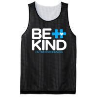 Autism Be Kind Women Be Kind Autism Awareness Mesh Reversible Basketball Jersey Tank