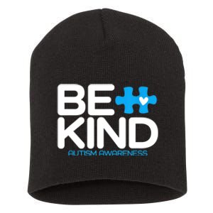 Autism Be Kind Women Be Kind Autism Awareness Short Acrylic Beanie