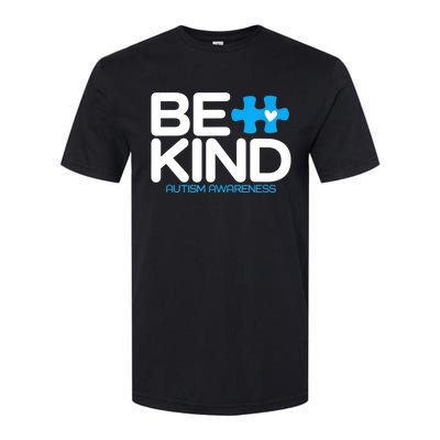 Autism Be Kind Women Be Kind Autism Awareness Softstyle CVC T-Shirt