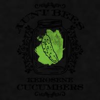 Aunt Bees Kerosene Cucumbers Ladies PosiCharge Tri-Blend Wicking Tank