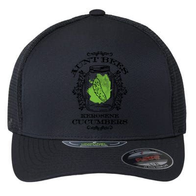 Aunt Bees Kerosene Cucumbers Flexfit Unipanel Trucker Cap