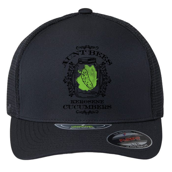 Aunt Bees Kerosene Cucumbers Flexfit Unipanel Trucker Cap