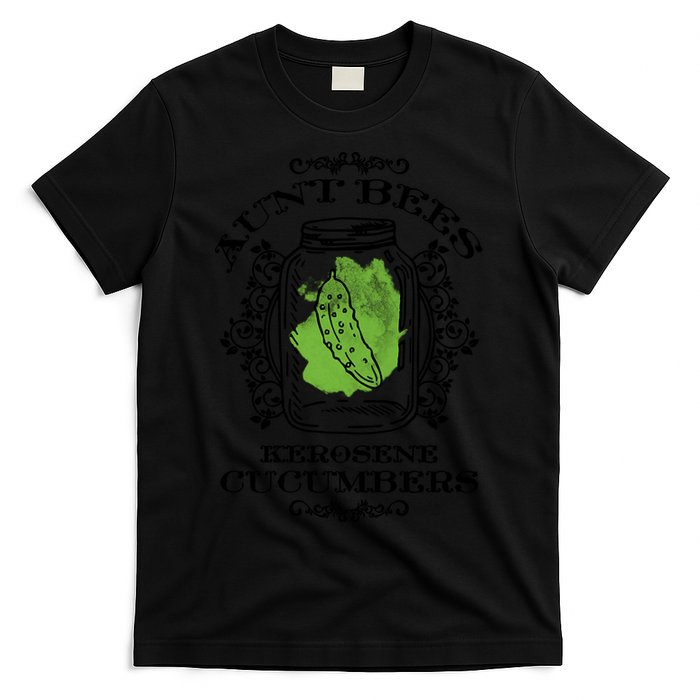 Aunt Bees Kerosene Cucumbers T-Shirt