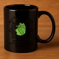Aunt Bees Kerosene Cucumbers 11oz C Handle Ceramic Mug