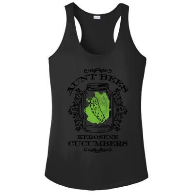 Aunt Bees Kerosene Cucumbers Ladies PosiCharge Competitor Racerback Tank