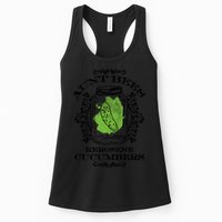 Aunt Bees Kerosene Cucumbers Womens Tank Top