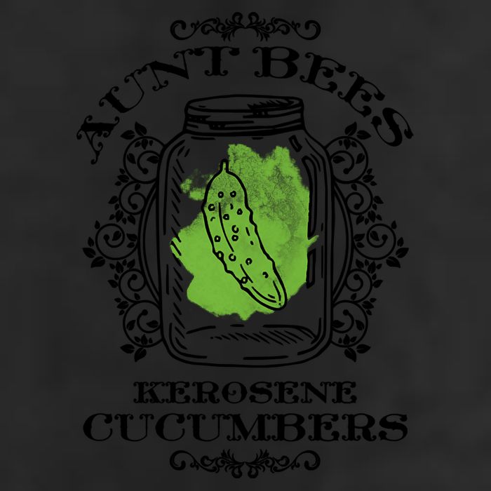 Aunt Bees Kerosene Cucumbers Trucker Hat