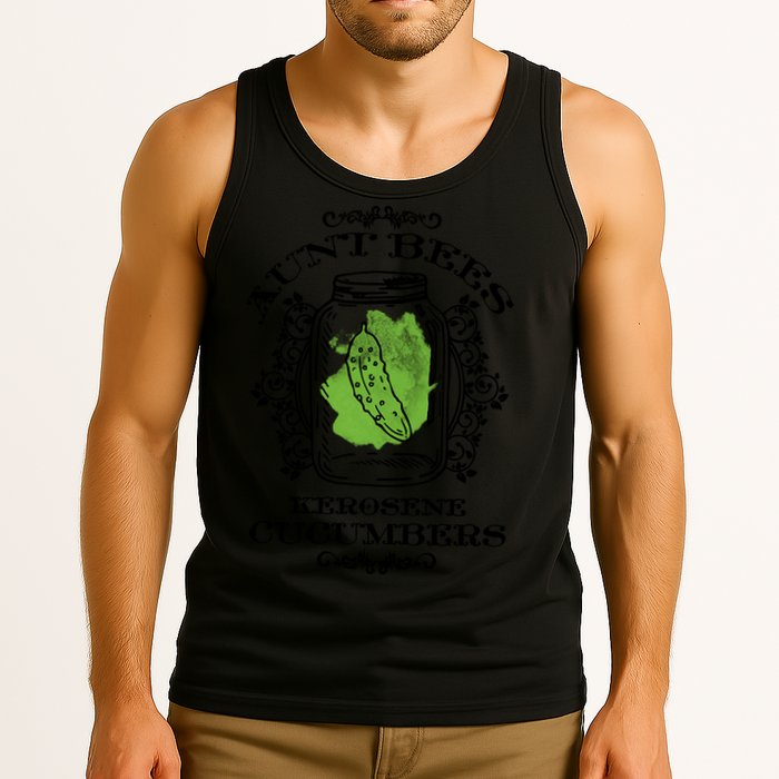 Aunt Bees Kerosene Cucumbers Tank Top