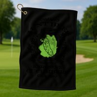 Aunt Bees Kerosene Cucumbers Golf Towel