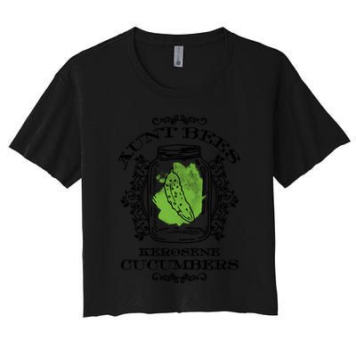 Aunt Bees Kerosene Cucumbers Crop Top