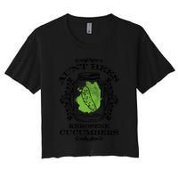 Aunt Bees Kerosene Cucumbers Crop Top