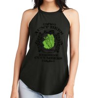 Aunt Bees Kerosene Cucumbers Women's Perfect Tri Rocker Tank