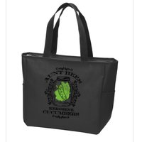 Aunt Bees Kerosene Cucumbers Zip Tote Bag
