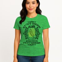 Aunt Bees Kerosene Cucumbers Womens T-Shirt