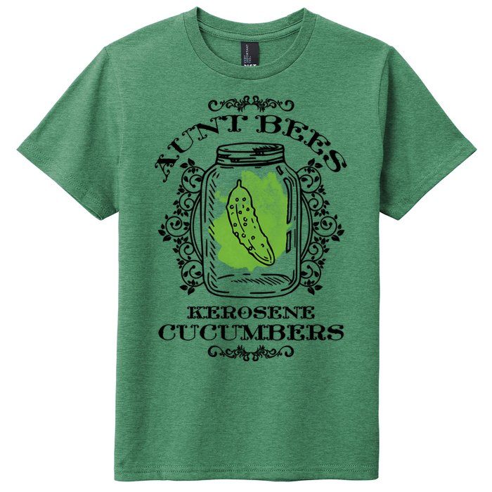 Aunt Bees Kerosene Cucumbers Kids T-Shirt