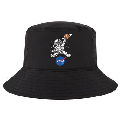 Astronaut Basketball League Slam Dunk NASA Cool Comfort Performance Bucket Hat