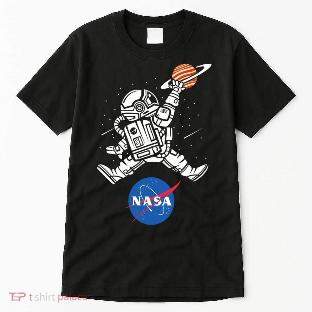 Astronaut Basketball League Slam Dunk NASA Tall T-Shirt