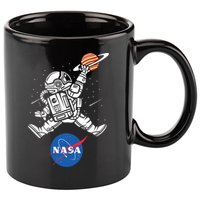 Astronaut Basketball League Slam Dunk NASA 11oz C Handle Ceramic Mug