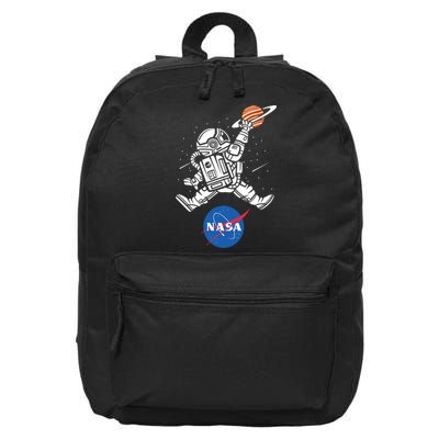 Astronaut Basketball League Slam Dunk NASA 16 in Basic Backpack